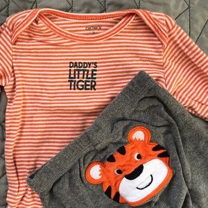 Daddy’s Little Tiger Set